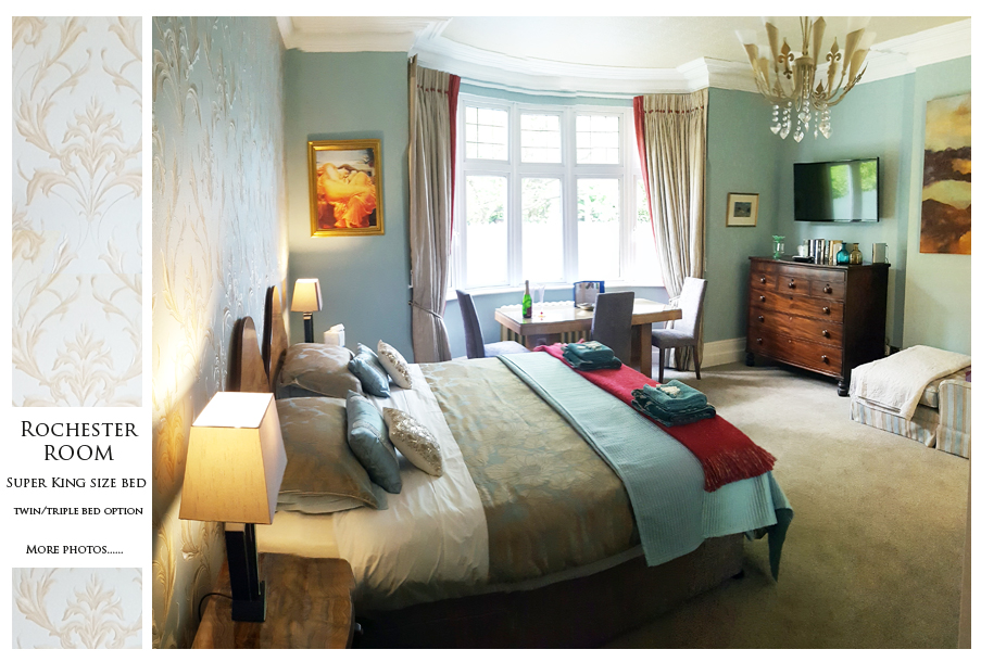 Marmaduke room at Thorpe house nottingham bed and breakfast